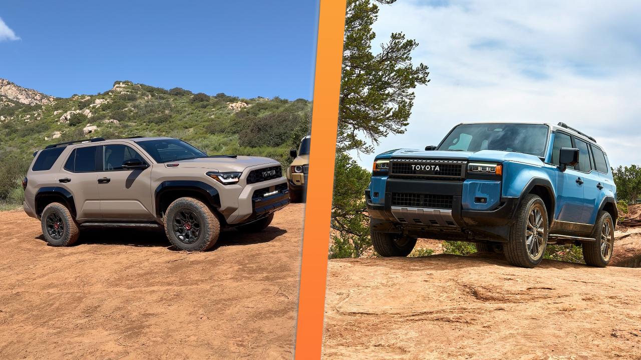 Toyota 4Runner vs Toyota Land Cruiser: Which Is the Better SUV?