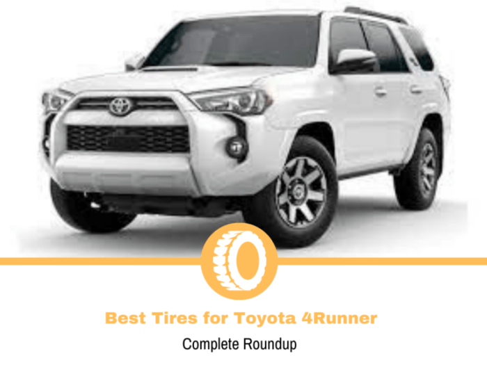 Best Tires for Your Toyota 4Runner for Off-Roading and Performance